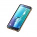 Samsung Galaxy S6 Edge Plus - Shiny Mirror 2 in 1 Aluminium Bumper Protective Phone Cover Case - Gold